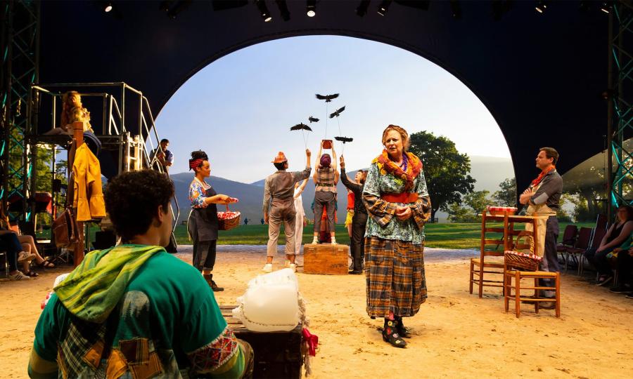 The Dark Web Octet At Hudson Valley Shakespeare