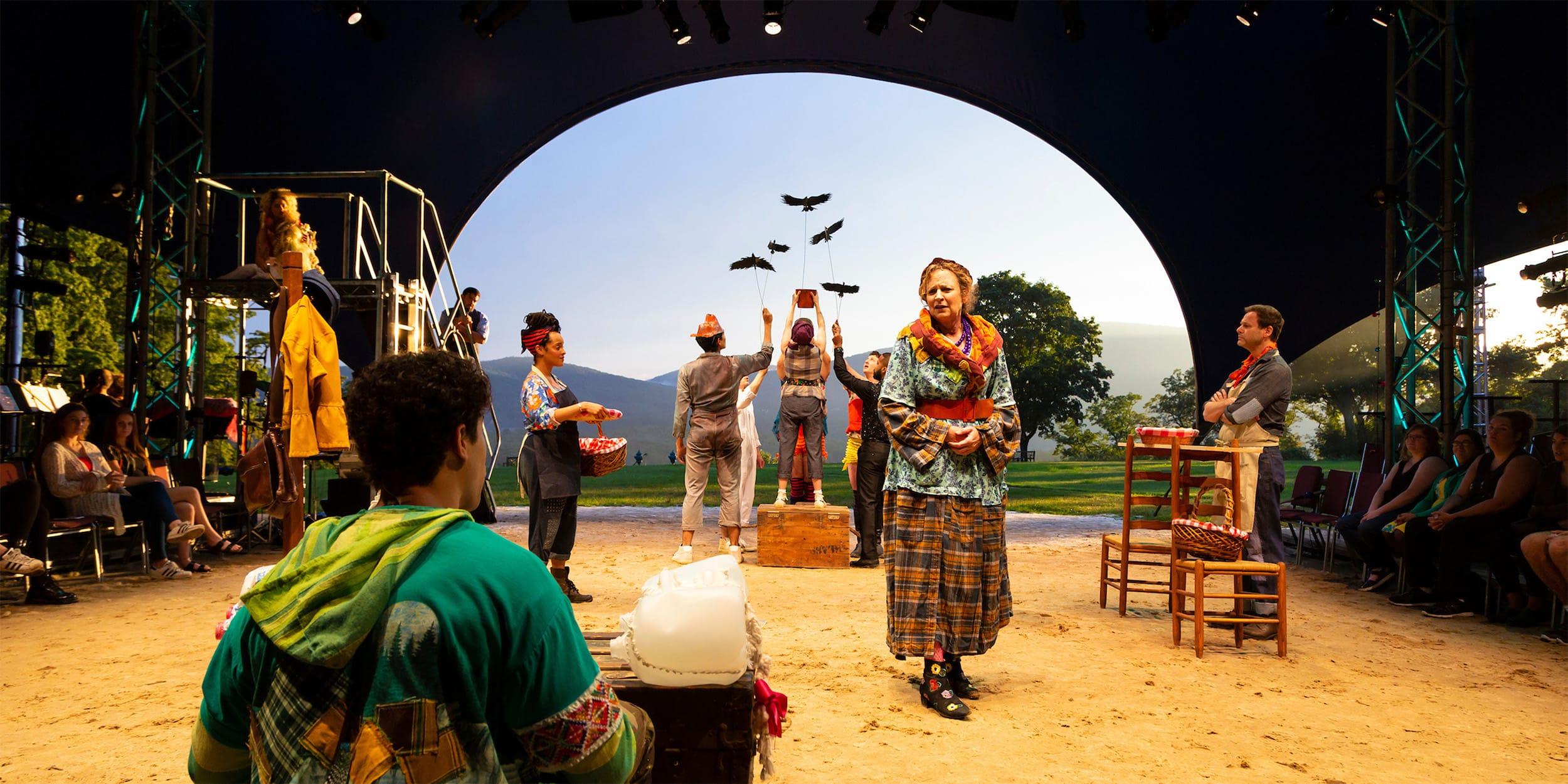 The Dark Web Octet At Hudson Valley Shakespeare